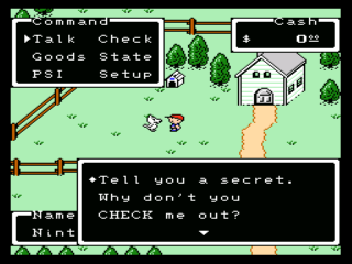 Screenshot Thumbnail 
          / Media File 3 for Earthbound (USA) (Proto) [Hack by Starmen.Net v1.0] (~EarthBound - Easy)
